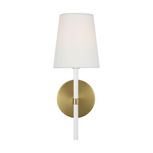  KSW1081BBSGW - Monroe Small Single Sconce