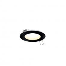  5003-CC-BK - Multi CCT Slim Round Recessed Panel Light