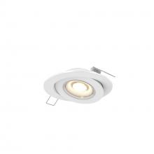  FGM4-CC-V-WH - Multi CCT Flat LED Recessed Gimbal 120-277V