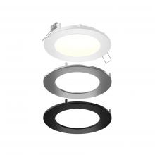  SPN4-CC-V-3T - Recessed panel light with included trims - universal 120V-347V, 0-10V dimming