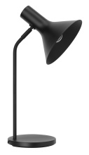 Eglo 390221A - 1 LT Table Lamp w/ Black Finish & Black Metal Shade