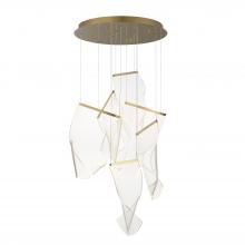  E24875-133FG - Rinkle-Multi-Light Pendant