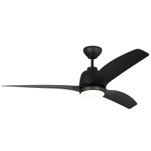 Visual Comfort 3AVLCR54MBKD - Avila 52" LED Ceiling Fan